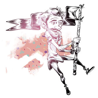 illustration presse